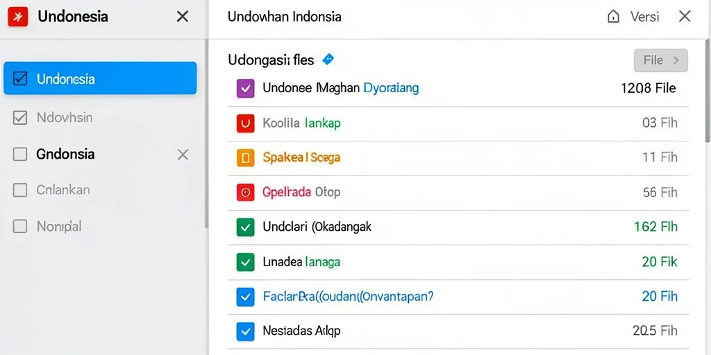 Tampilan antarmuka aplikasi yang modern dan atraktif.