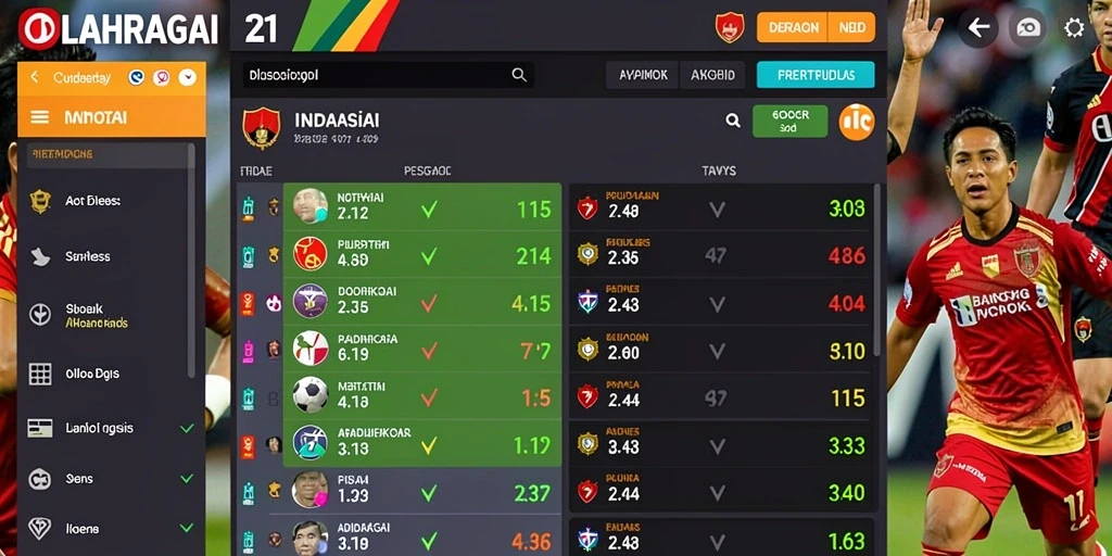 Tampilan utama aplikasi dengan antarmuka yang menarik.