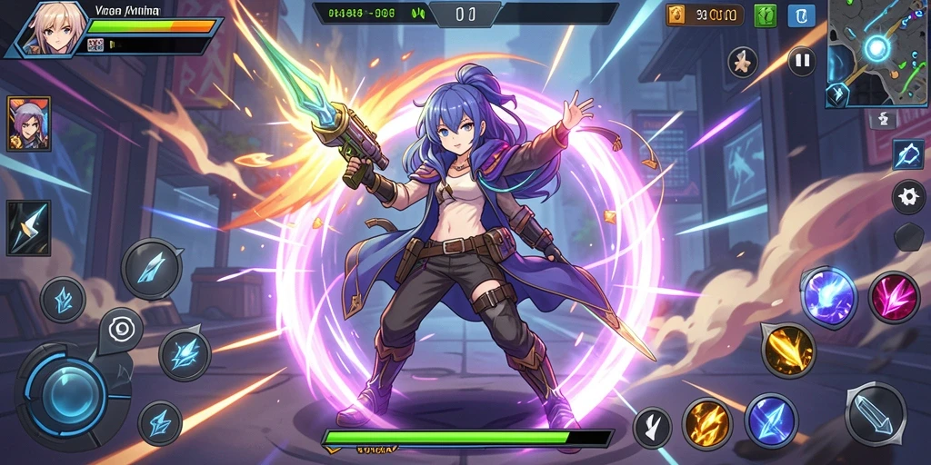 Screenshot menunjukkan grafik yang menakjubkan dalam gameplay.