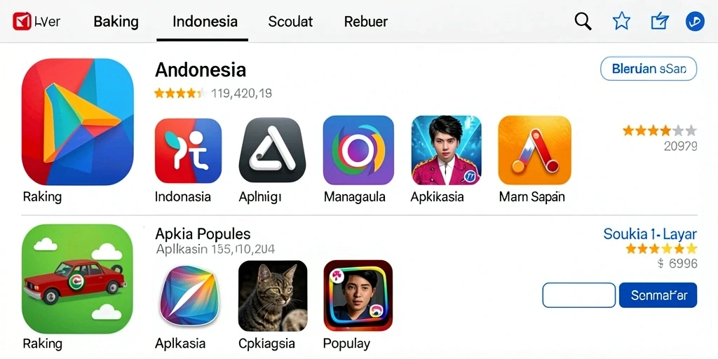 Tampilan antarmuka yang user-friendly.