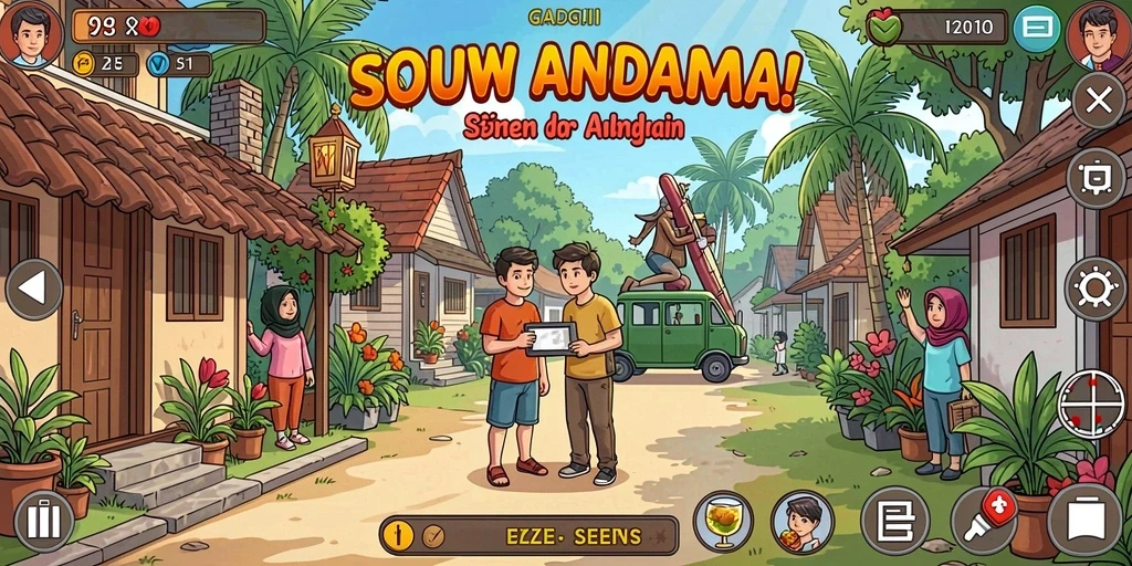 Tampilan antarmuka yang mudah digunakan dan menarik.