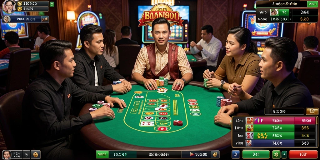 Menampilkan mesin slot dengan tema petualangan.