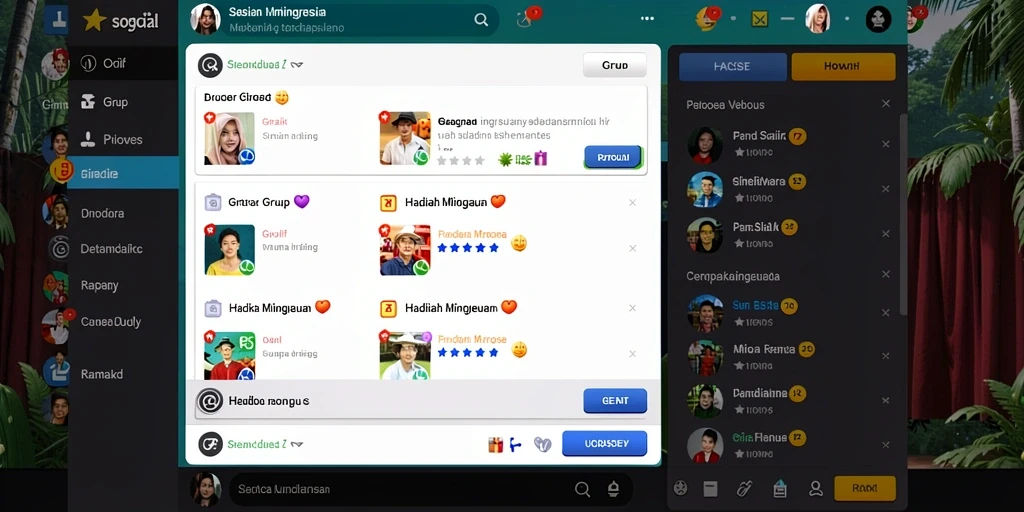 Tampilan antarmuka aplikasi JUALTOTO yang user-friendly.
