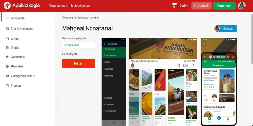 Tampilan antarmuka yang menarik dan intuitif.