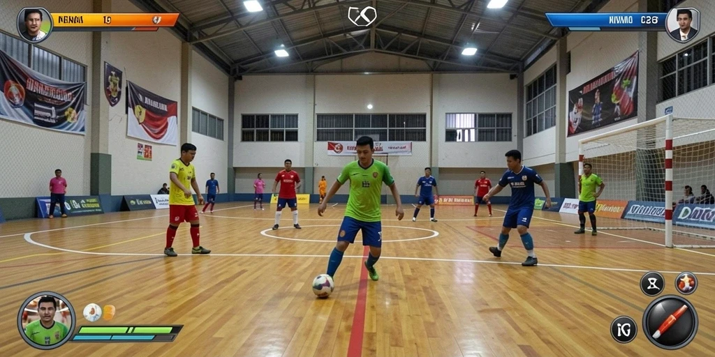 Tampilan grafis yang memukau dan penuh warna.