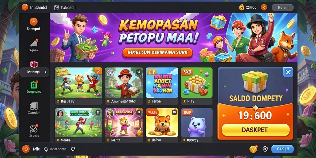 Tampilan antarmuka yang menarik dan mudah digunakan.
