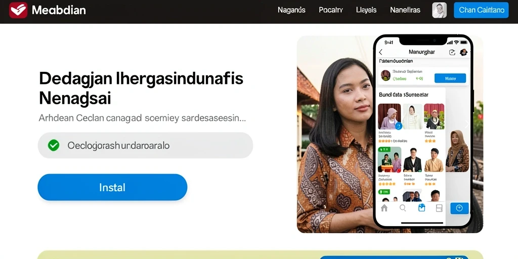 Tampilan antarmuka yang intuitif dan menarik.