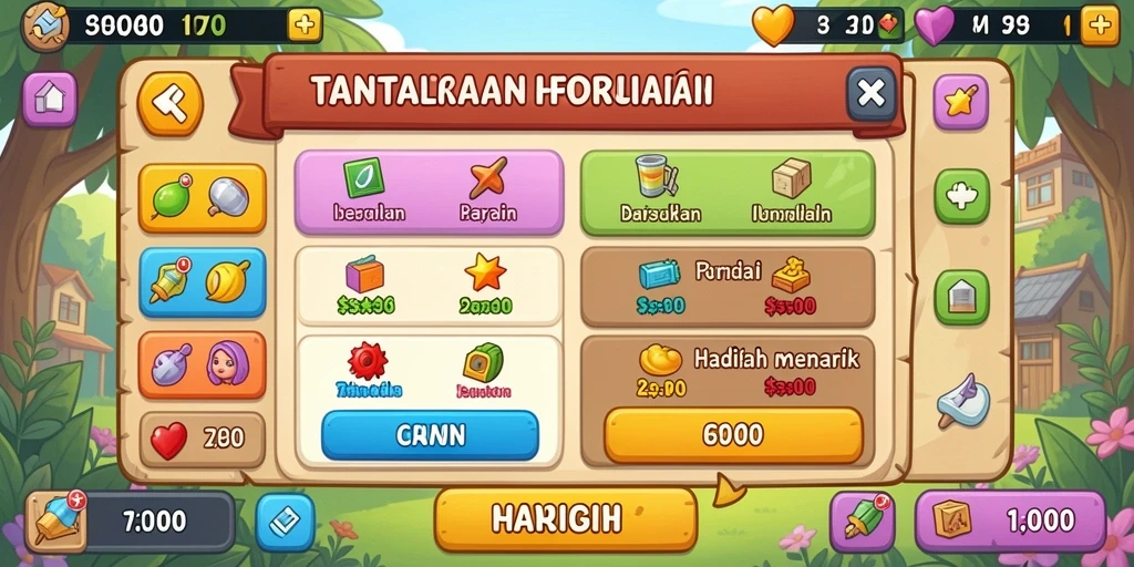 Tampilan antarmuka user-friendly yang simpel dan intuitif.
