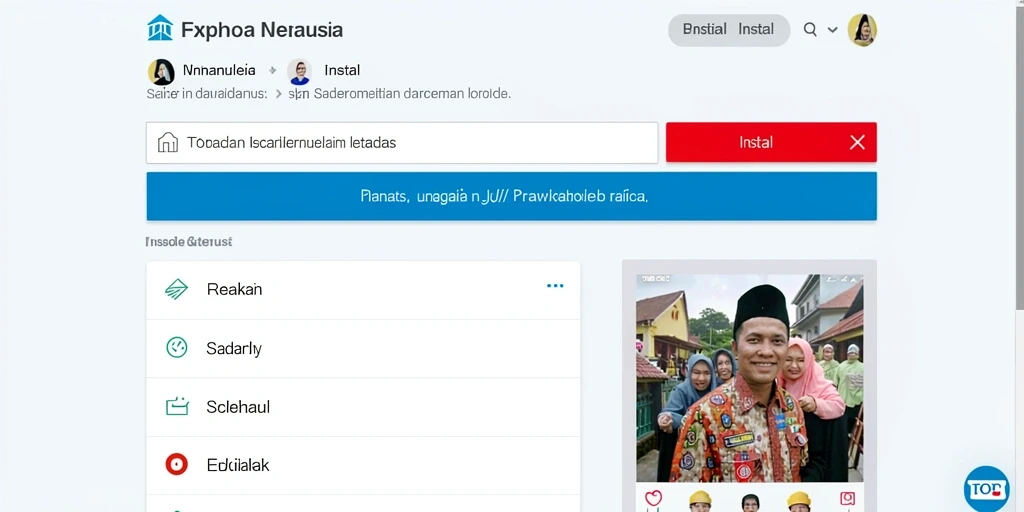 Tampilan antarmuka yang menarik dan intuitif.