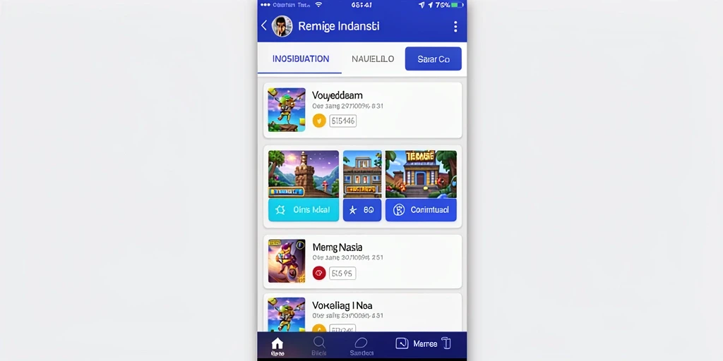 Tampilan antarmuka yang intuitif dan menawan.